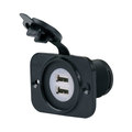 Marinco Marinco 12VDUSB Sealink Deluxe Dual USB Charger Receptacle 12VDUSB